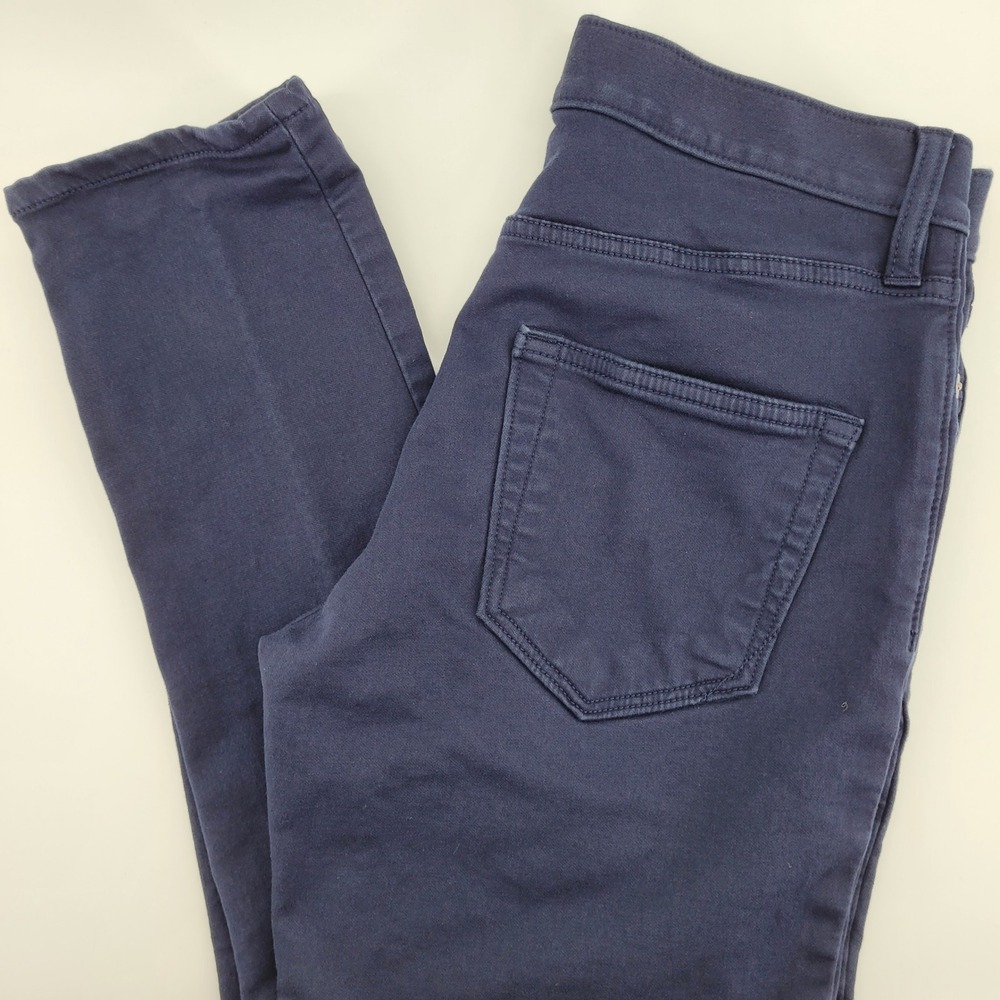 Banana Republic Traveler Slim Fit Pants Mens 28x32 Navy Blue Chinos Stretch